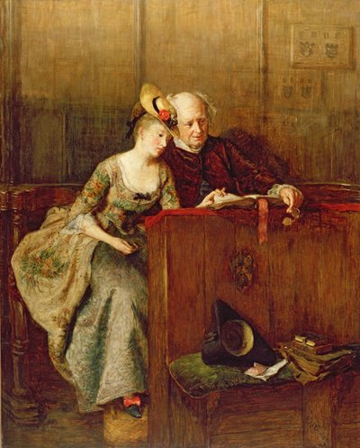 Preparing the Lesson by Thomas Alexander Ferguson Graham